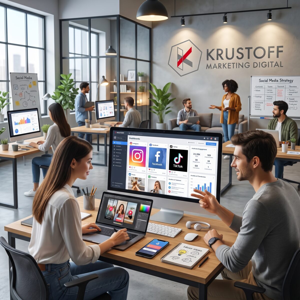 Agencia De Marketing Digital - Creación de contenidos para redes sociales